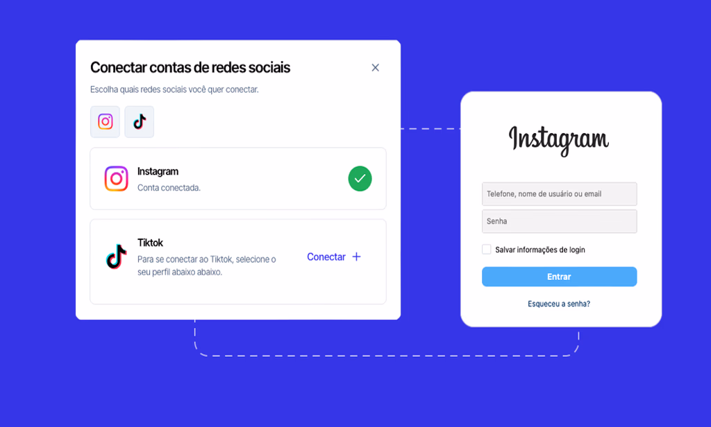 Como conectar sua conta do Instagram